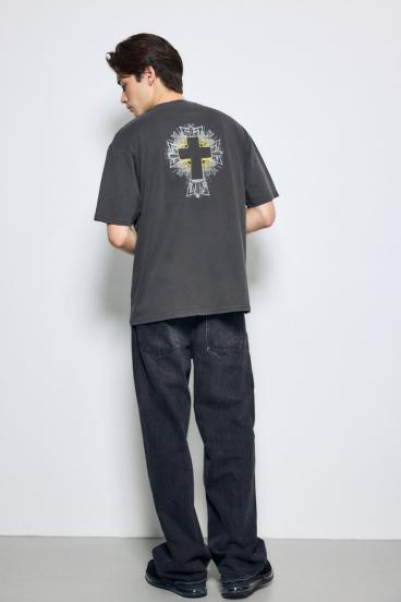 ピグメントグラフィック半袖TEE 詳細画像