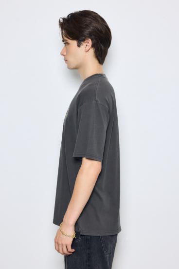 ピグメントグラフィック半袖TEE 詳細画像