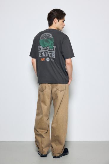 ピグメントグラフィック半袖TEE 詳細画像