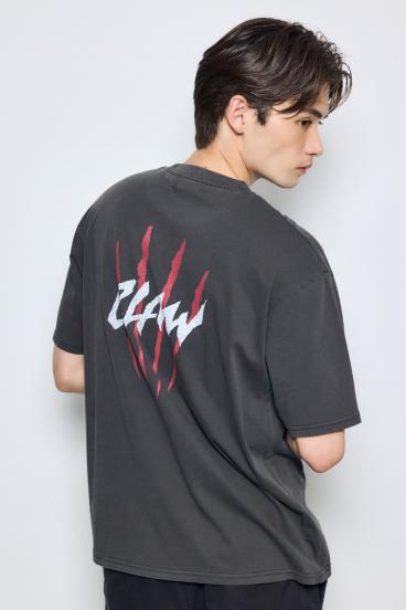 ピグメントグラフィック半袖TEE 詳細画像