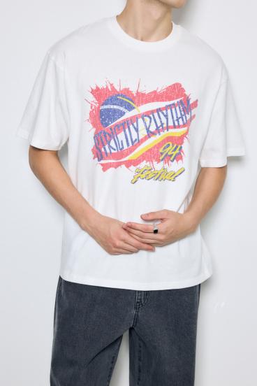 グラフィック半袖TEE 詳細画像