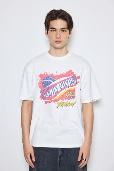 グラフィック半袖TEE 詳細画像