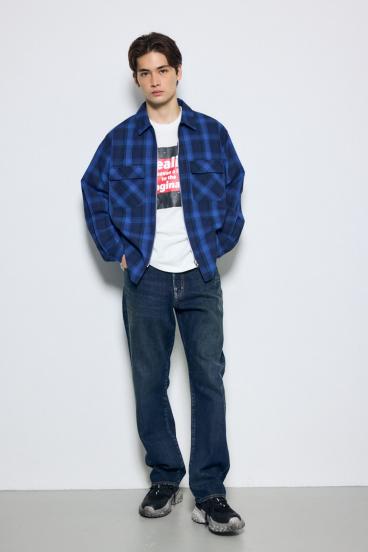 AZUL DENIM ルーズストレート 詳細画像