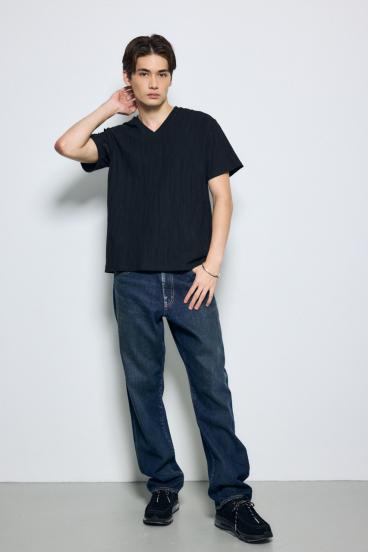 AZUL DENIM ルーズストレート 詳細画像