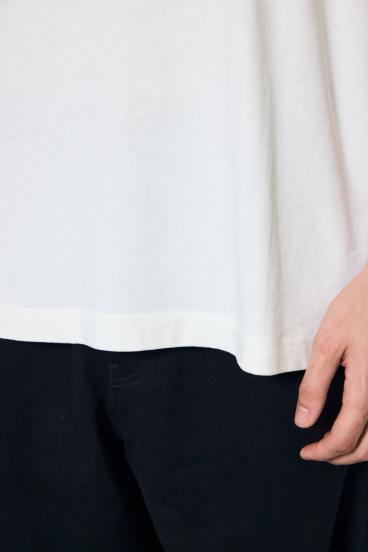 引き揃え天竺Didn't care Tシャツ 詳細画像