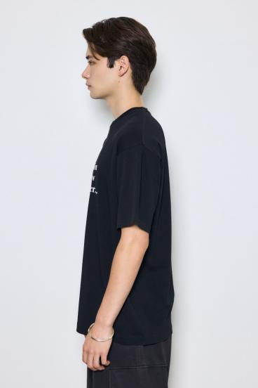 引き揃え天竺Didn't care Tシャツ 詳細画像
