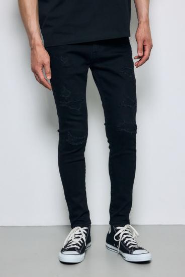 AZUL DENIM リペアスキニー