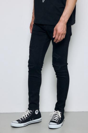 AZUL DENIM リペアスキニー