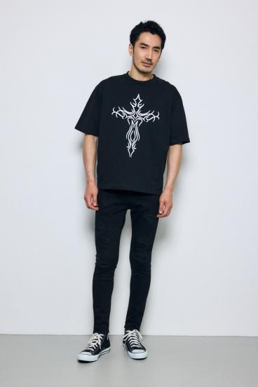 AZUL DENIM リペアスキニー 詳細画像