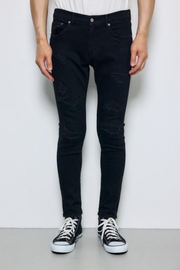 AZUL DENIM リペアスキニー 詳細画像