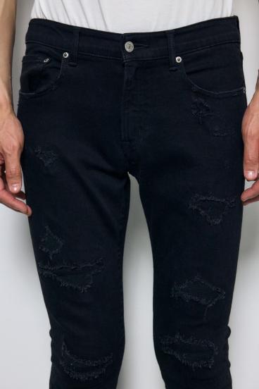 AZUL DENIM リペアスキニー 詳細画像