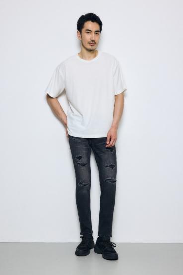 AZUL DENIM リペアスキニー 詳細画像