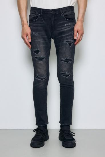 AZUL DENIM リペアスキニー 詳細画像