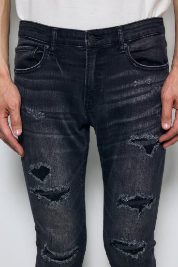 AZUL DENIM リペアスキニー 詳細画像