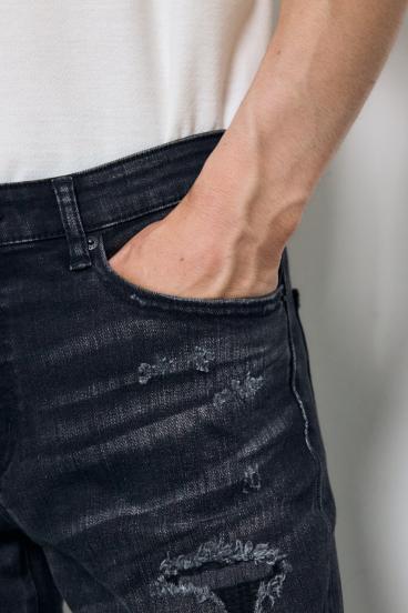 AZUL DENIM リペアスキニー 詳細画像
