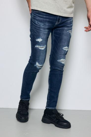 AZUL DENIM リペアスキニー