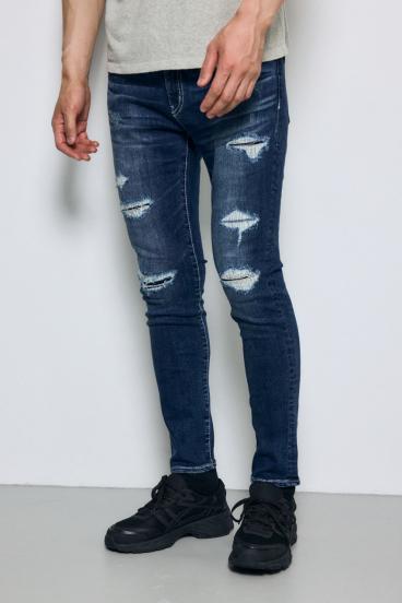AZUL DENIM リペアスキニー