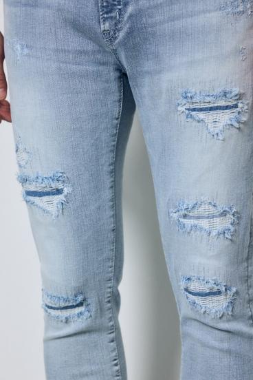 AZUL DENIM リペアスキニー 詳細画像