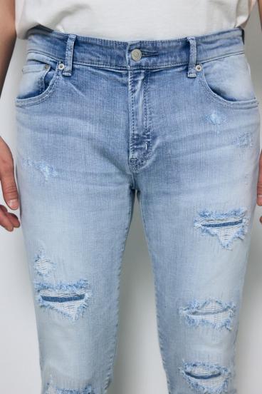 AZUL DENIM リペアスキニー 詳細画像