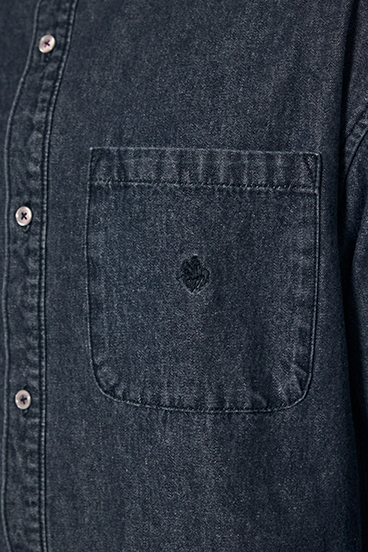 <先行予約>【POLO BCS&times;AZUL】デニム長袖シャツ 詳細画像