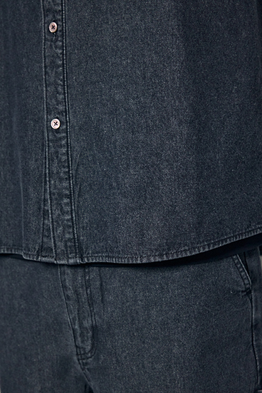 <先行予約>【POLO BCS&times;AZUL】デニム長袖シャツ 詳細画像