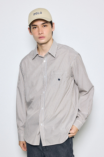 <先行予約>【POLO BCS×AZUL】ストライプシャツ