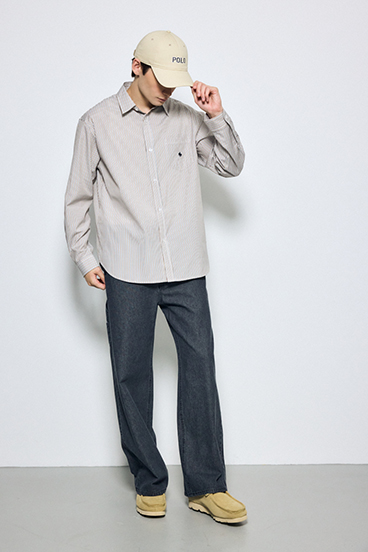 <先行予約>【POLO BCS&times;AZUL】ストライプシャツ 詳細画像