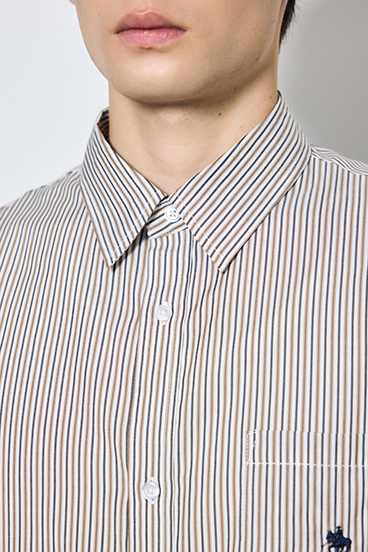 <先行予約>【POLO BCS&times;AZUL】ストライプシャツ 詳細画像