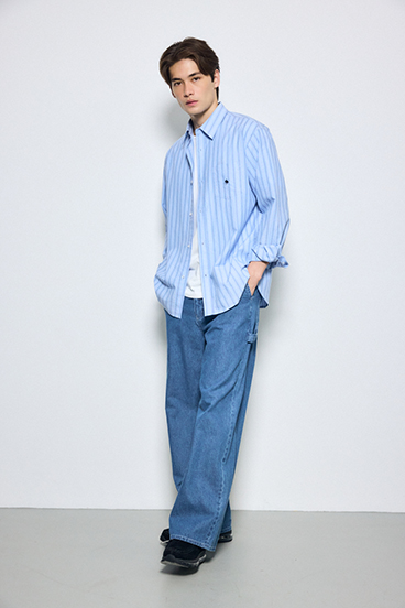 <先行予約>【POLO BCS&times;AZUL】ストライプシャツ 詳細画像