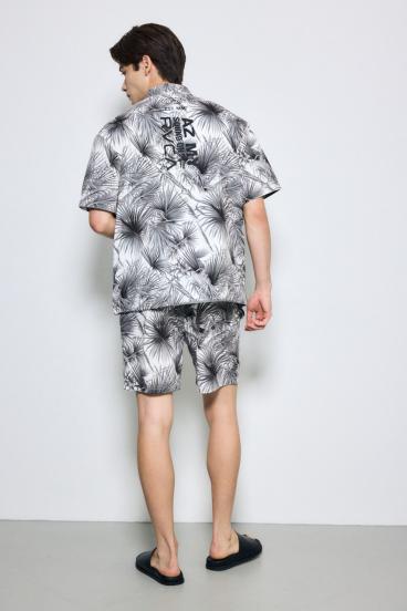 【RVCA&times;AZUL】総柄シャツ 詳細画像