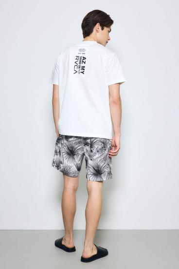 【RVCA&times;AZUL】総柄ショートパンツ 詳細画像