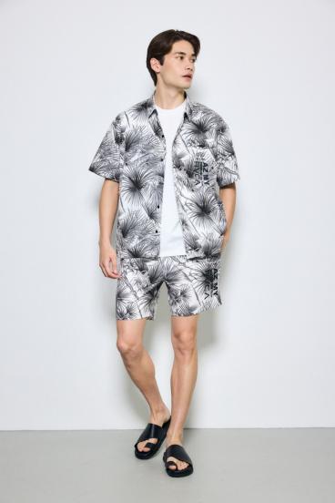 【RVCA&times;AZUL】総柄ショートパンツ 詳細画像