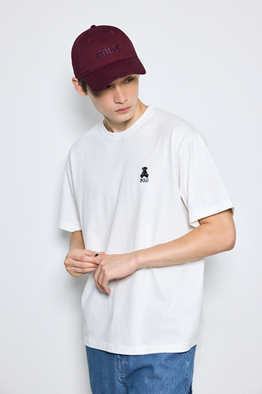 <先行予約>【POLO BCS&times;AZUL】ベア刺繍TEE 詳細画像