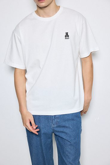 <先行予約>【POLO BCS&times;AZUL】ベア刺繍TEE 詳細画像