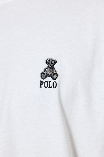 <先行予約>【POLO BCS&times;AZUL】ベア刺繍TEE 詳細画像