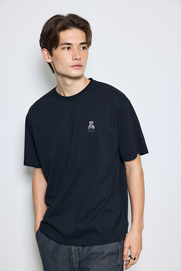 <先行予約>【POLO BCS×AZUL】ベア刺繍TEE