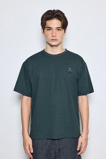 <先行予約>【POLO BCS&times;AZUL】ベア刺繍TEE 詳細画像