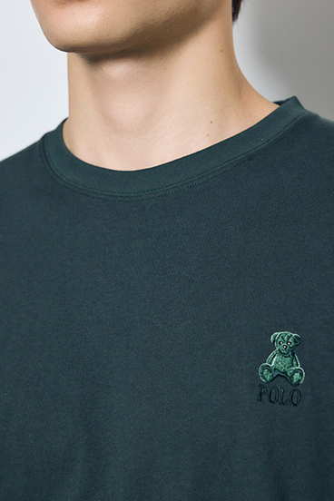 <先行予約>【POLO BCS&times;AZUL】ベア刺繍TEE 詳細画像