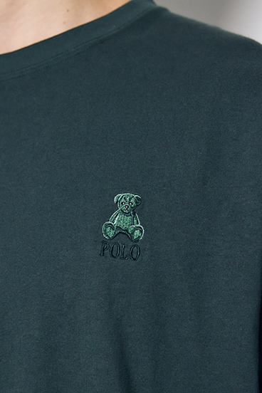 <先行予約>【POLO BCS&times;AZUL】ベア刺繍TEE 詳細画像