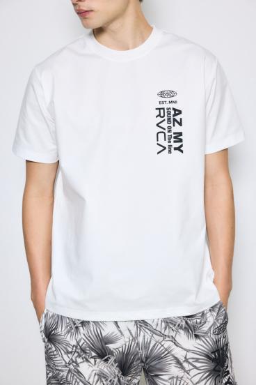【RVCA&times;AZUL】バックプリントTEE