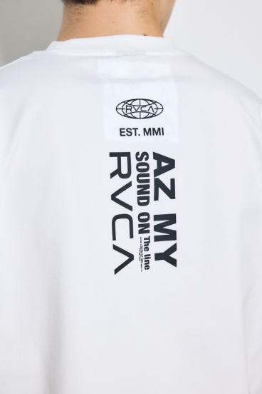 【RVCA&times;AZUL】バックプリントTEE 詳細画像