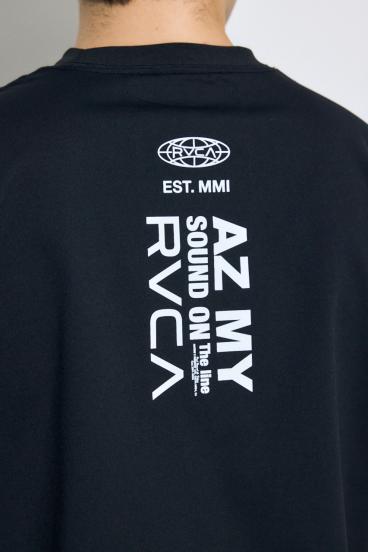 【RVCA&times;AZUL】バックプリントTEE 詳細画像