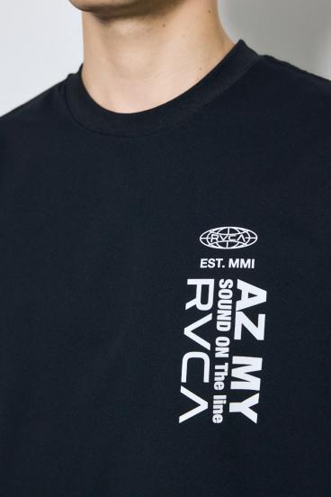 【RVCA&times;AZUL】バックプリントTEE 詳細画像