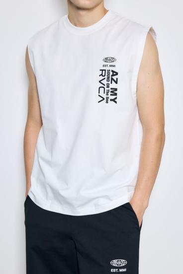 【RVCA×AZUL】バックプリントノースリーブ