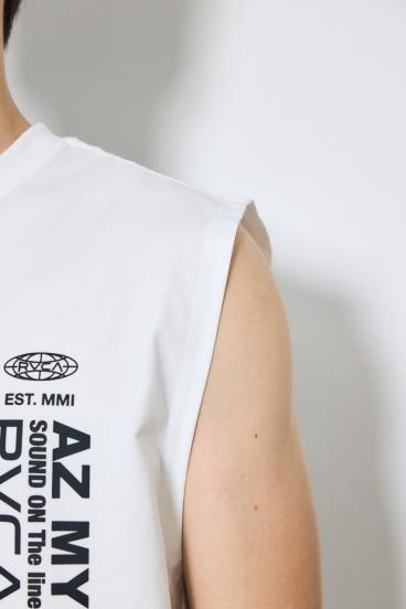 【RVCA&times;AZUL】バックプリントノースリーブ 詳細画像