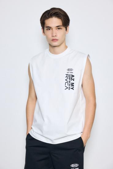 【RVCA&times;AZUL】バックプリントノースリーブ 詳細画像