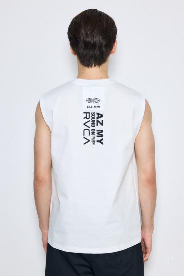 【RVCA&times;AZUL】バックプリントノースリーブ 詳細画像