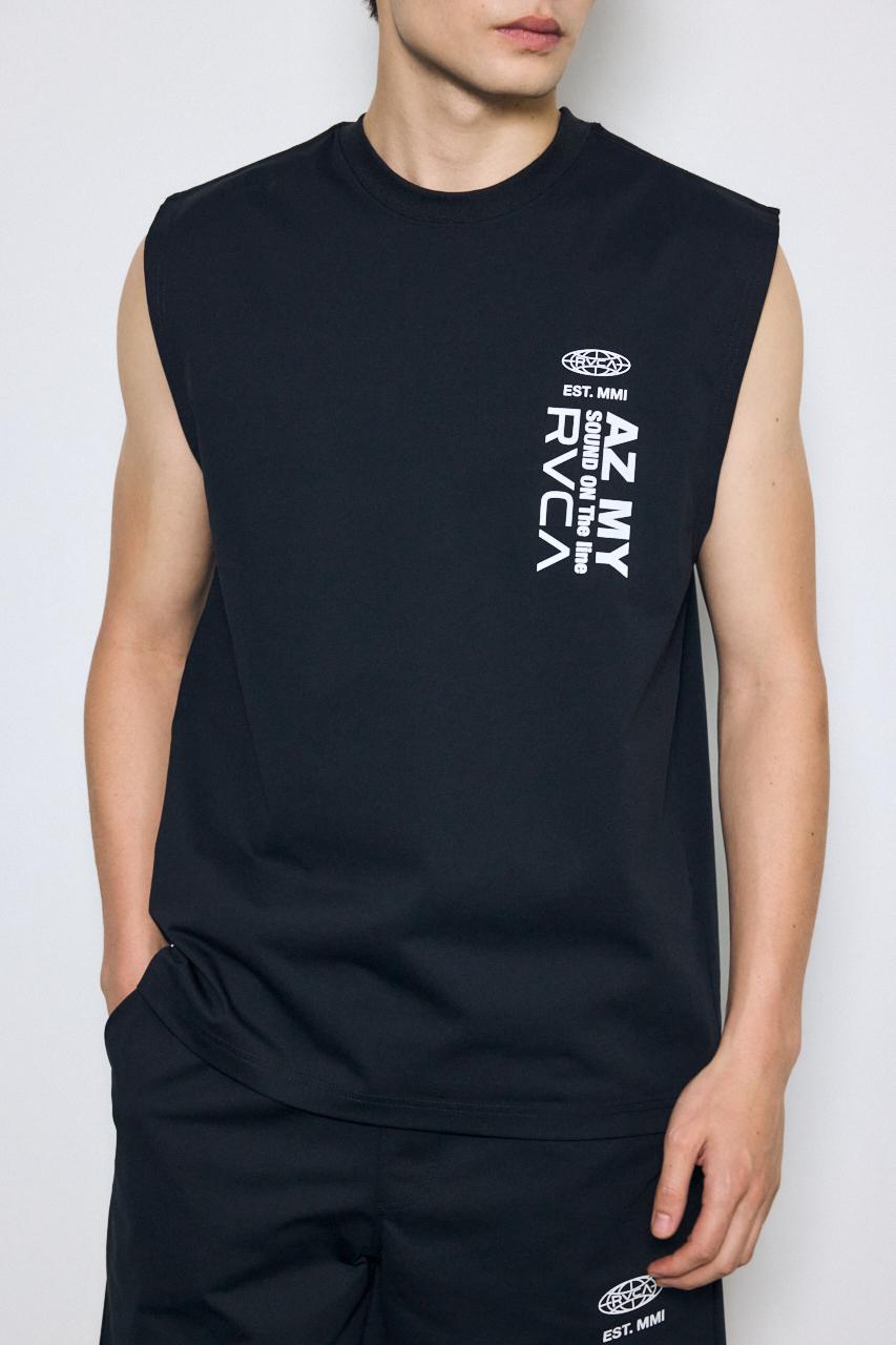 【RVCA×AZUL】バックプリントノースリーブ