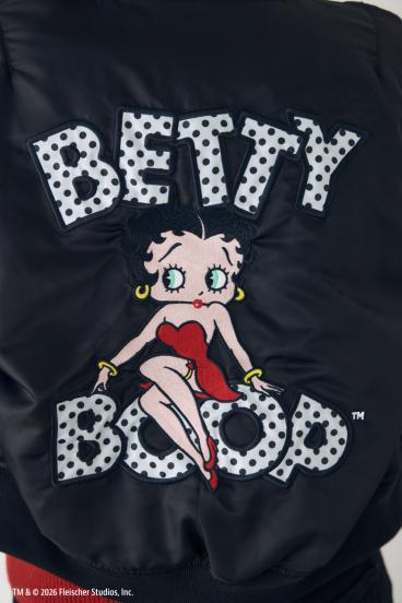 【Betty Boop&trade;&times;AZUL】MA-1 詳細画像