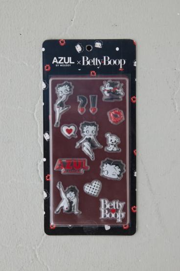 【Betty Boop&trade;×AZUL】ぷくぷくシール